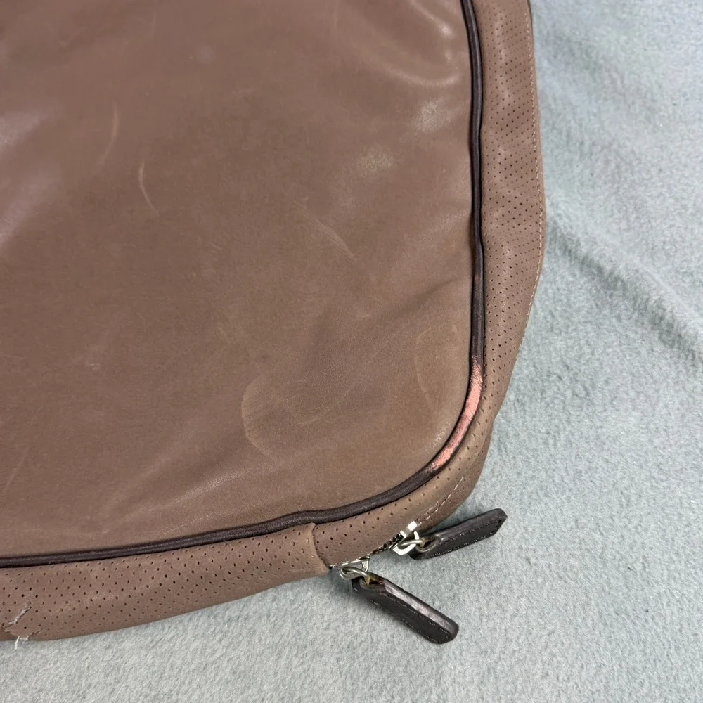 Hart Schaffner Marx 1NIGHTR Leather Garment Bag Nordstrom Brown Vintage Traveler